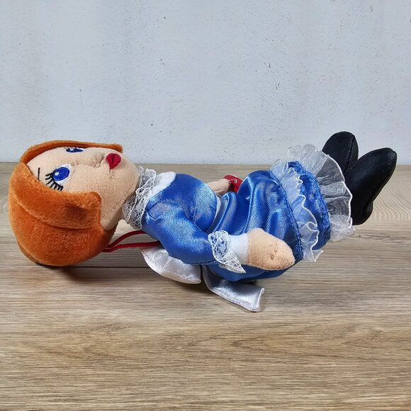 Stuffins Santa Claus Is Coming To Town Miss Jessica Plush Doll w/ Tags VTG 8" - Picture 4 of 12